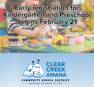  kindergarten and preschool early registration